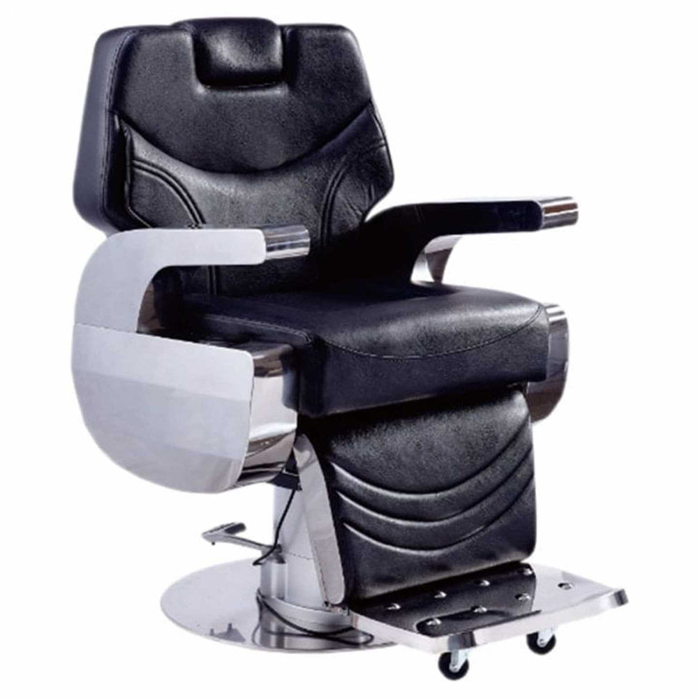 Cadeira Hidráulica Reclinável Safira Relax Cabeleireiro, Barbeiro e  Maquiagem, Base Redonda cor: azul E dunas acetinado na Americanas Empresas